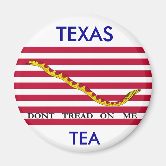 Imán TEXAS TEA, no me engañes (Frente)