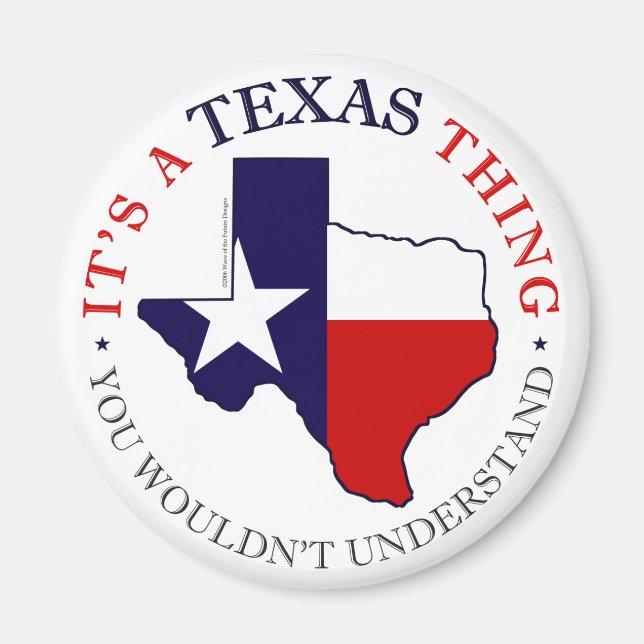 Imán Texas Thing (Frente)