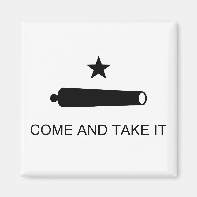 Imán Texas, ven y tómalo (Frente)