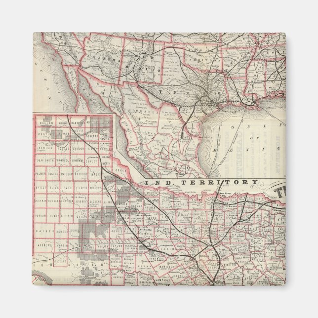 Imán Texas y México, Houston (Frente)