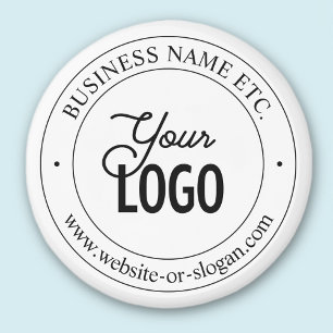 Imán Texto de Personalizable y sustitución de logotipos