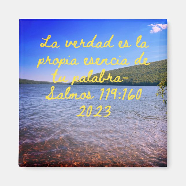 Imán Texto del año 2023 (Frente)