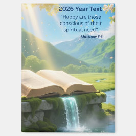 Imán Texto del año 2026 Paraíso