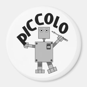 Imán Texto del robot de color