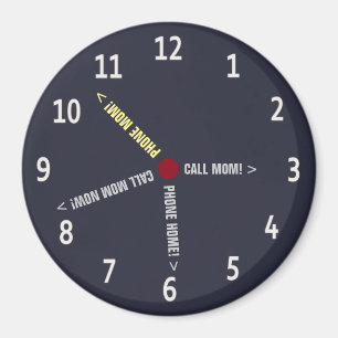 Imán Texto divertido del personalizado de la nota de la