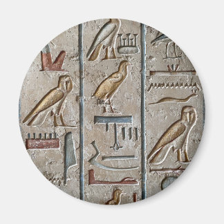 Imán Texto grabado del lenguaje del Antiguo Egipto Jero