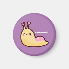 Imán Texto personalizado feliz del juego de palabras