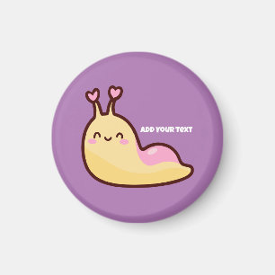 Imán Texto personalizado feliz del juego de palabras