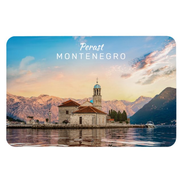 Imán Texto personalizado Montenegro (Horizontal)