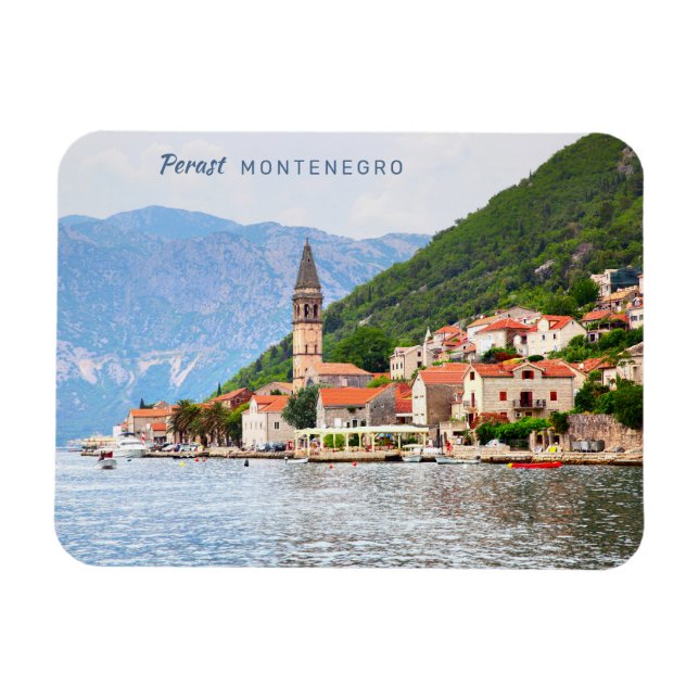 Imán Texto personalizado Montenegro (Horizontal)