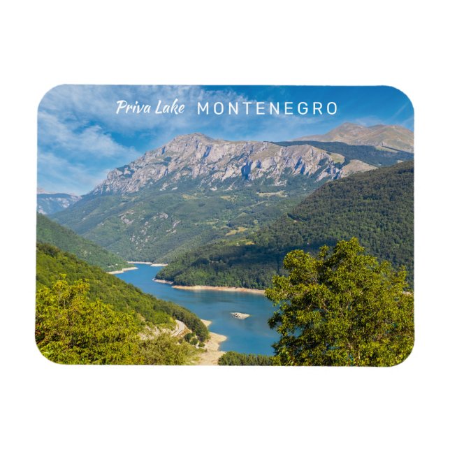 Imán Texto personalizado Montenegro (Horizontal)