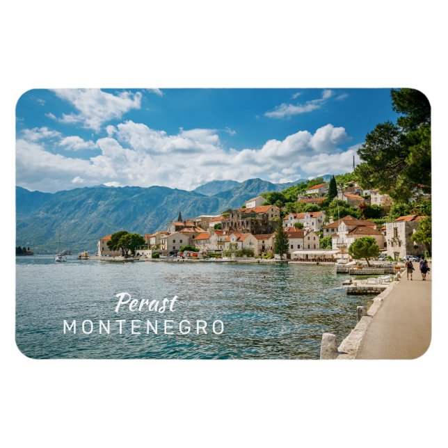 Imán Texto personalizado Montenegro (Horizontal)