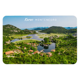 Imán Texto personalizado Montenegro