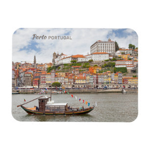 Imán Texto personalizado Oporto Portugal