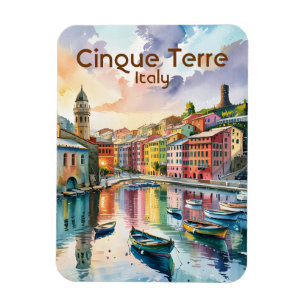 Imán Texto personalizado Vernazza Cinque Terre Italia A