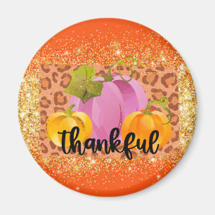 Imán Texto y color del Personalizar del otoño de agrade