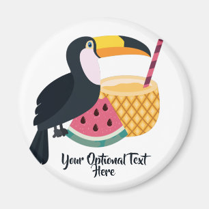 Imán texto y color personalizado Ilustracion táctil