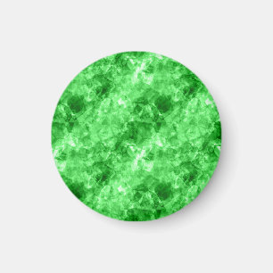 Imán Textura cruzada verde