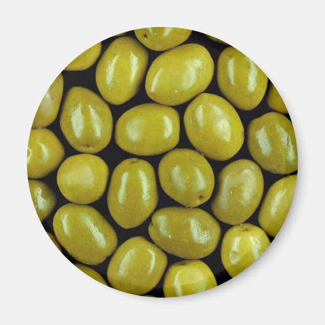Imán Textura de aceitunas (Frente)