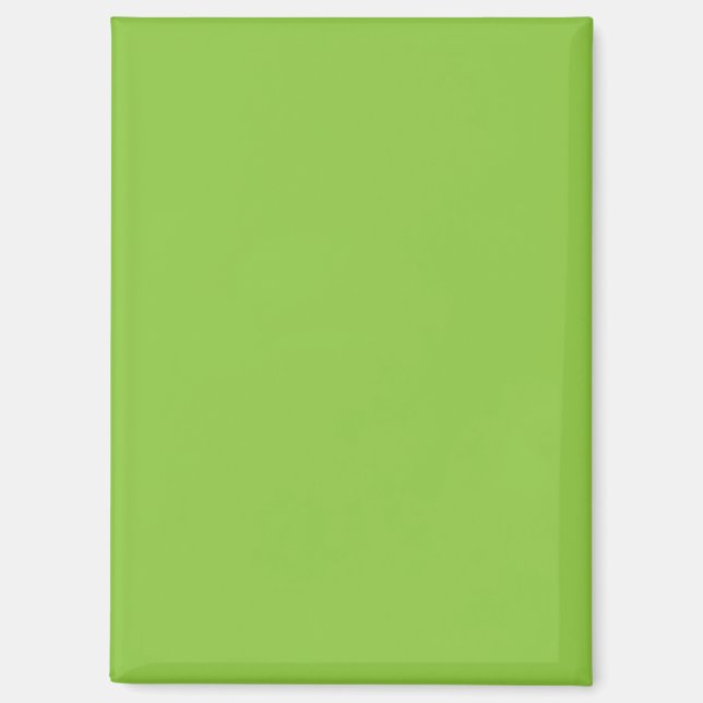 Imán Textura de fondo verde lima plano  (Anverso)