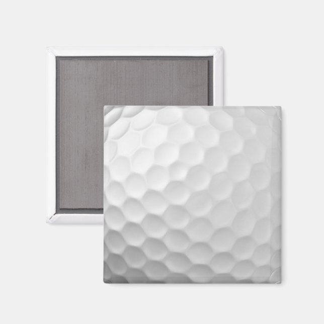 Imán Textura de la bola de golf (Anverso/Reverso)