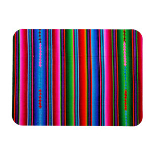 Imán Textura de la tela mexicana