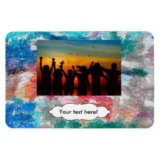 Imán Textura de los cirayones