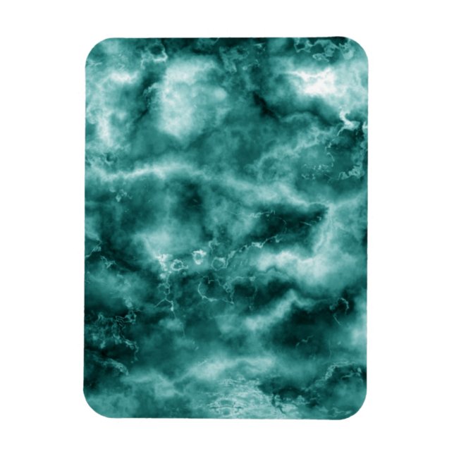Imán Textura de mármol verde oscuro (Vertical)
