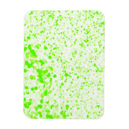 Imán Textura de salpicadura - Verde animado
