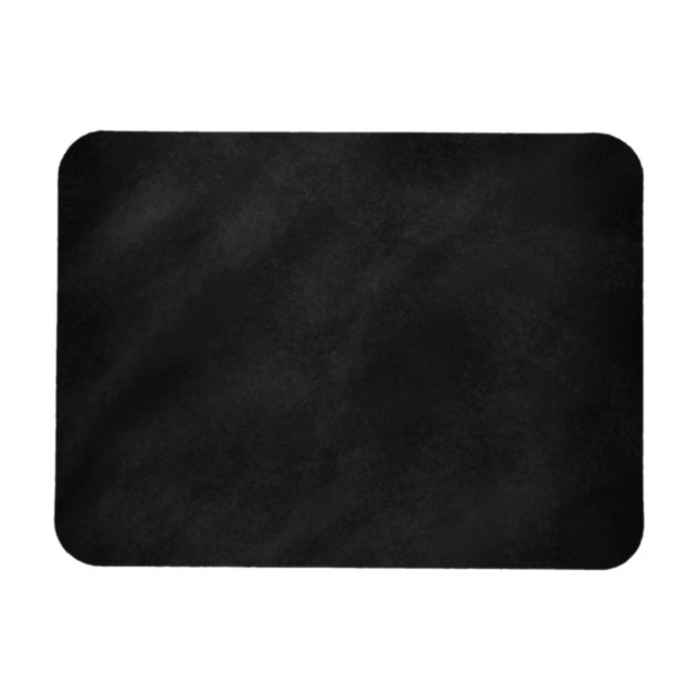 Imán Textura del tablero de papel negro retro (Horizontal)