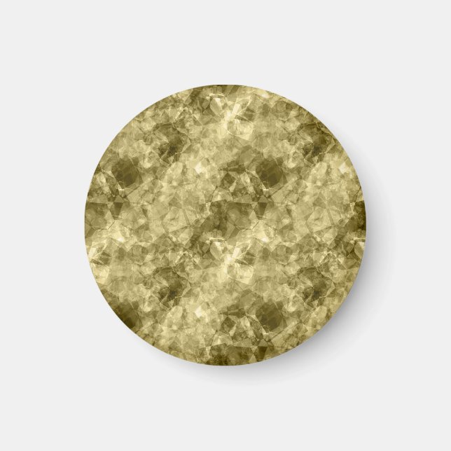 Imán Textura en bruto de bronce (Frente)
