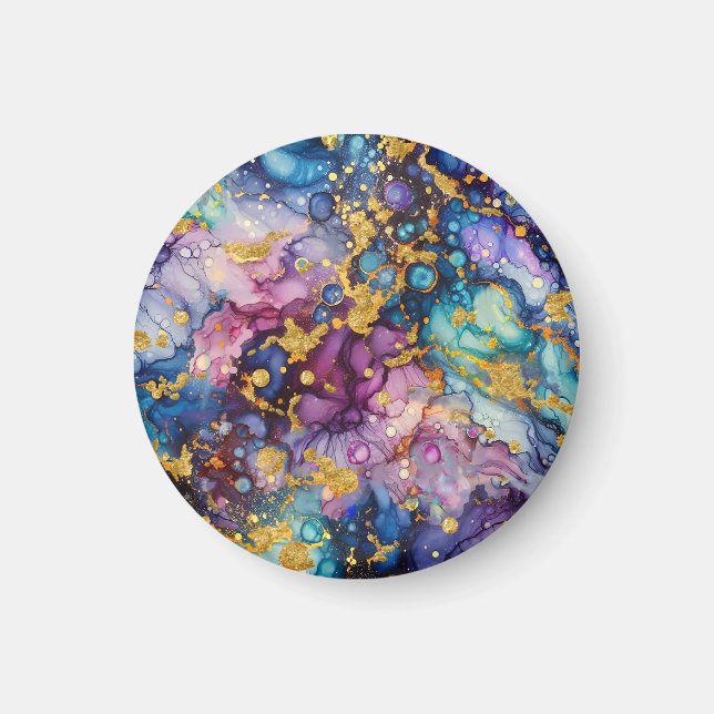 Imán Texturas abstractas (Frente)