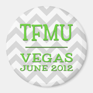 Imán TFMU Vegas Lime Chevron Magnet