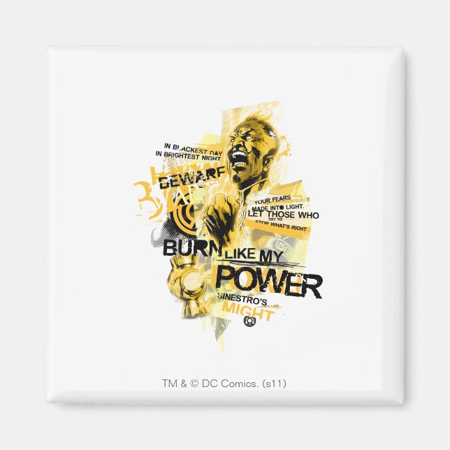 Imán Thaal Sinestro 10 (Frente)