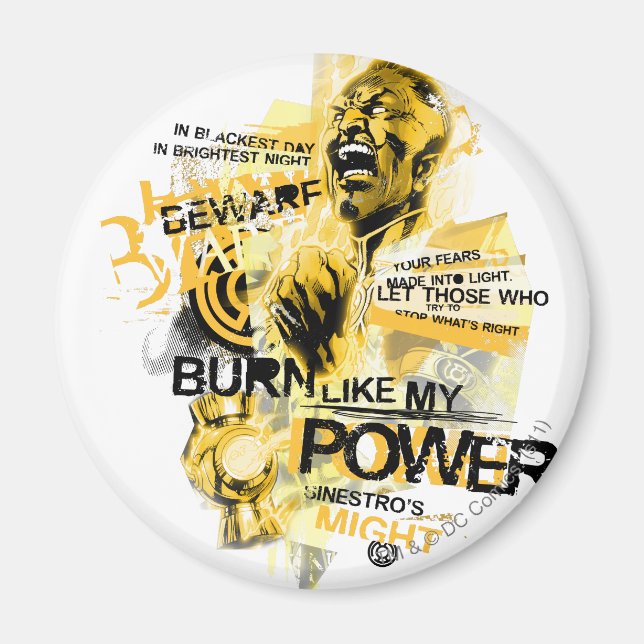 Imán Thaal Sinestro 10 (Frente)