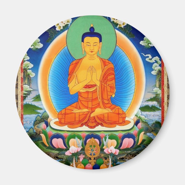 Imán Thangka Prabhutaratna Buddha (Frente)