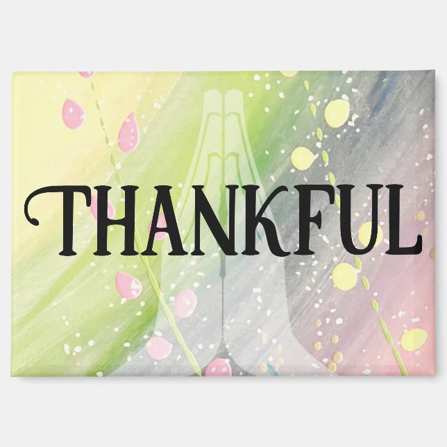 Imán Thankful (Anverso)