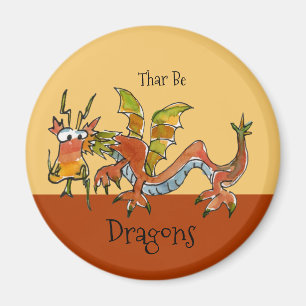 Imán Thar Be Dragons