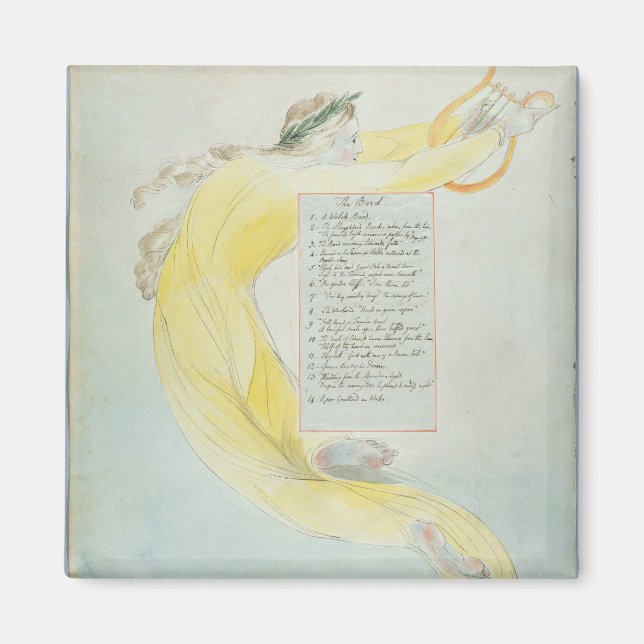 Imán 'The Bard', diseño 52 de 'Los poemas de Thomas Gr (Frente)