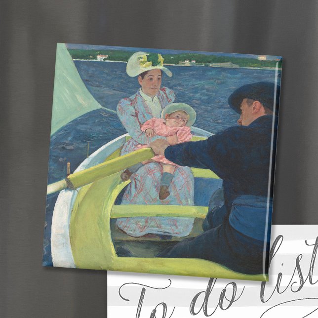 Imán The Boating Party | Mary Cassatt (Subido por el creador)