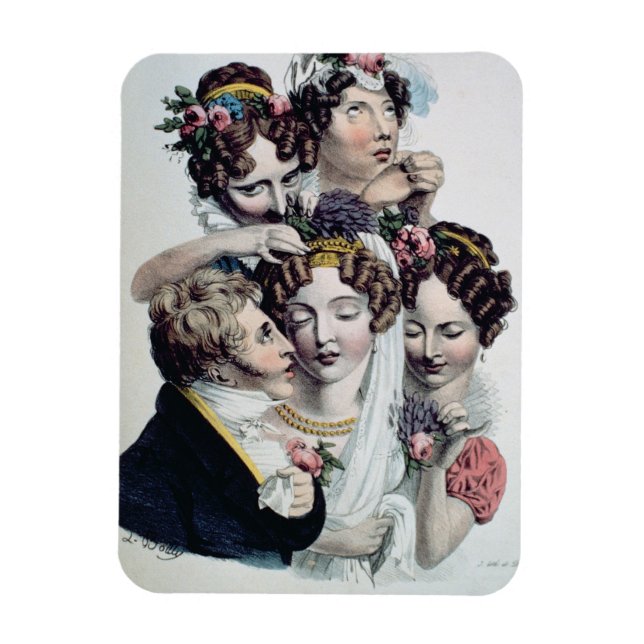 Imán The Bride, c.1820 (litho) (Vertical)