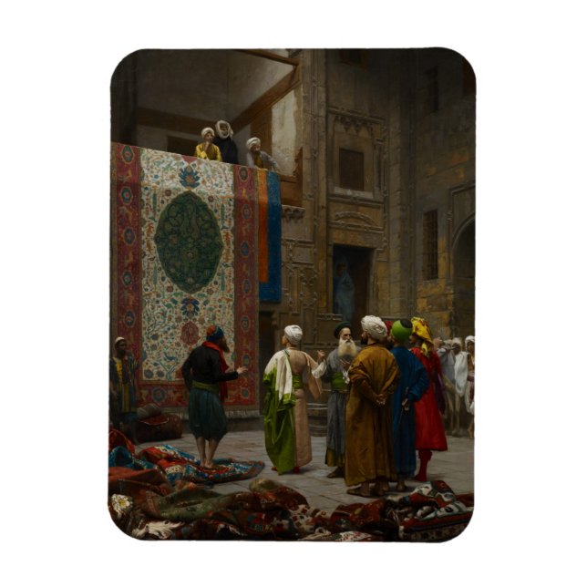 Imán The Carpet Merchant, c.1887 (aceite sobre lienzo) (Vertical)