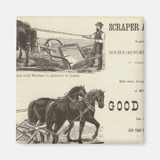 Imán The Chicago Scraper and Ditcher