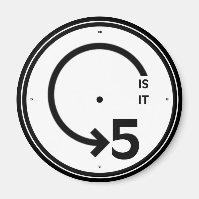 Imán "the CUBICLE" es 5 imanes (Frente)