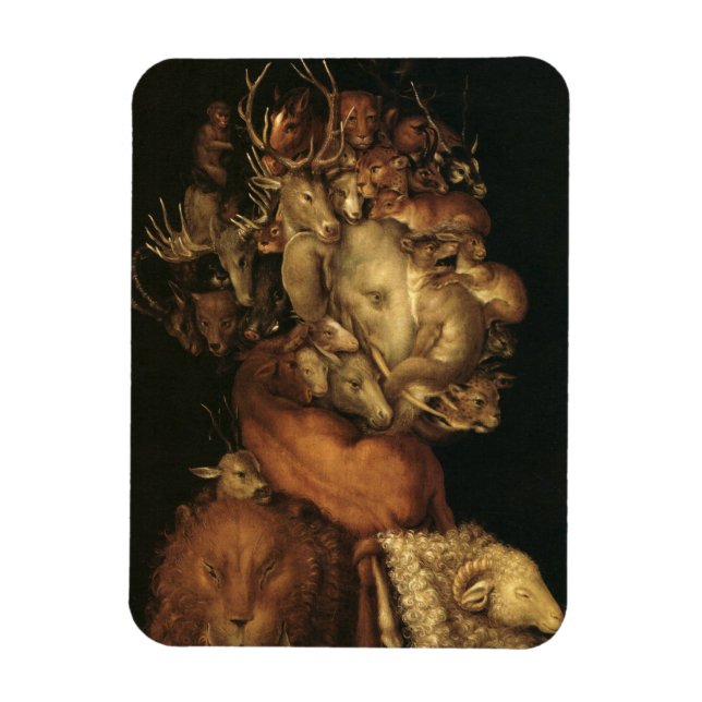 Imán The Four Elements: Earth - Giuseppe Arcimboldo (Vertical)