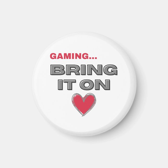 Imán The Gamer  (Frente)