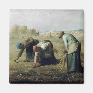Imán The Gleaners, Jean-Francois Millet, 1857