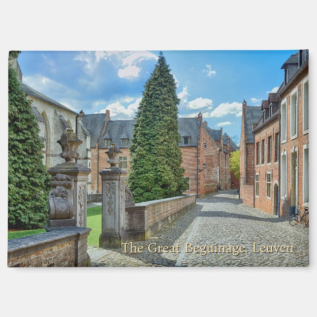 Imán The Great Beguinage in Leuven, Belgium (Anverso)
