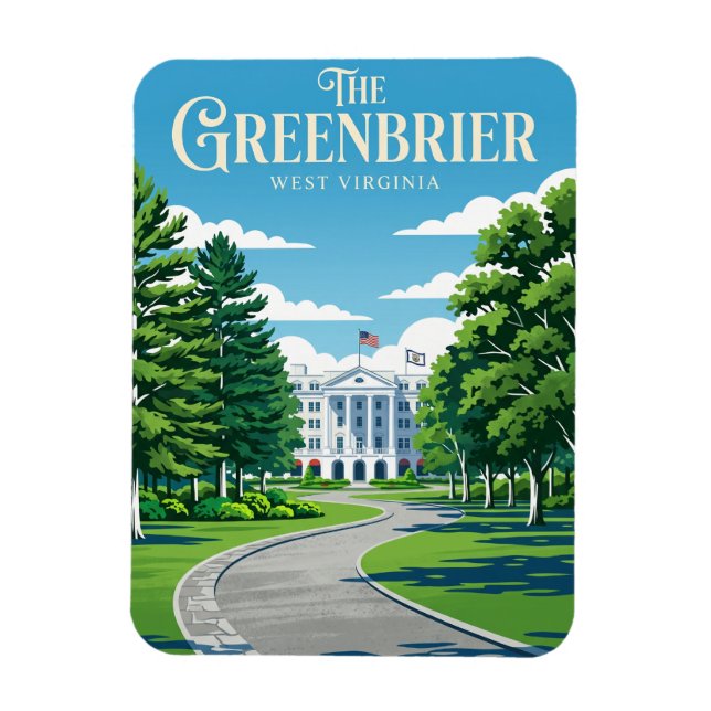 Imán The Greenbrier EE. UU. (Vertical)