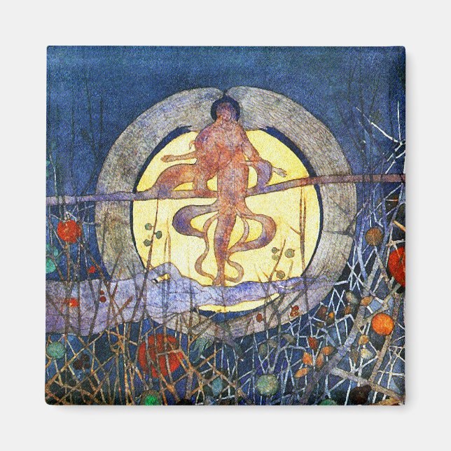 Imán The Harvest Moon - Charles Rennie Mackintosh (Frente)